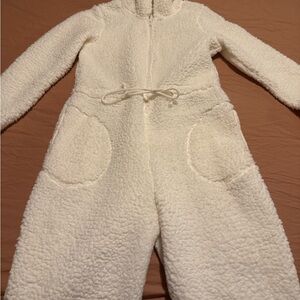 Aerie Bear Sherpa Onsie Pajamas Costume Teddy Bear suit